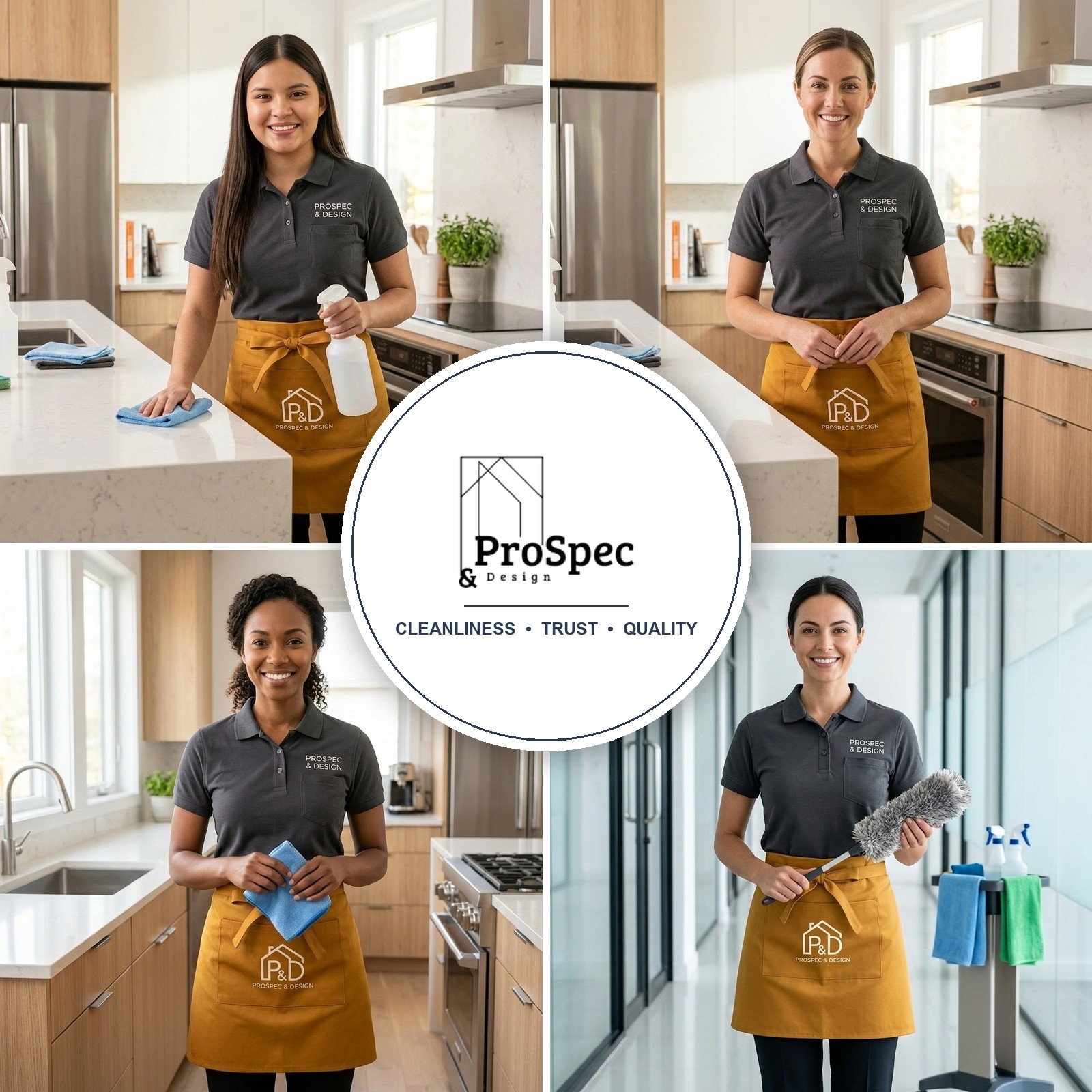 Prospec & Design cleaning team
