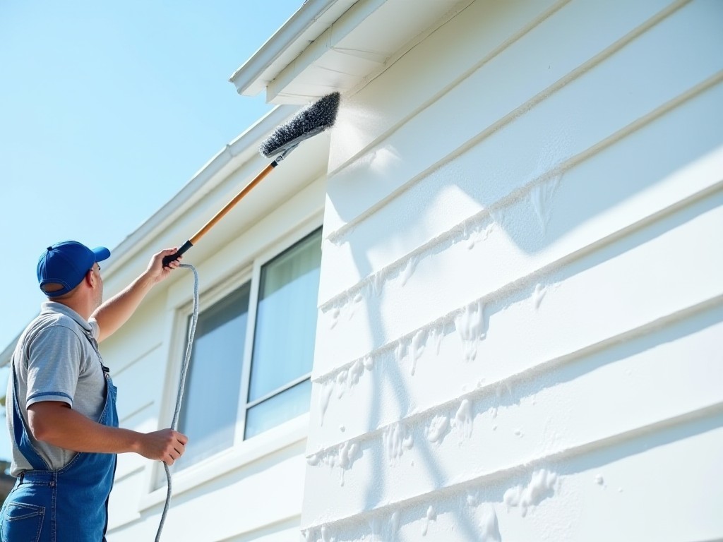 House Facade Washing in Austin, TX